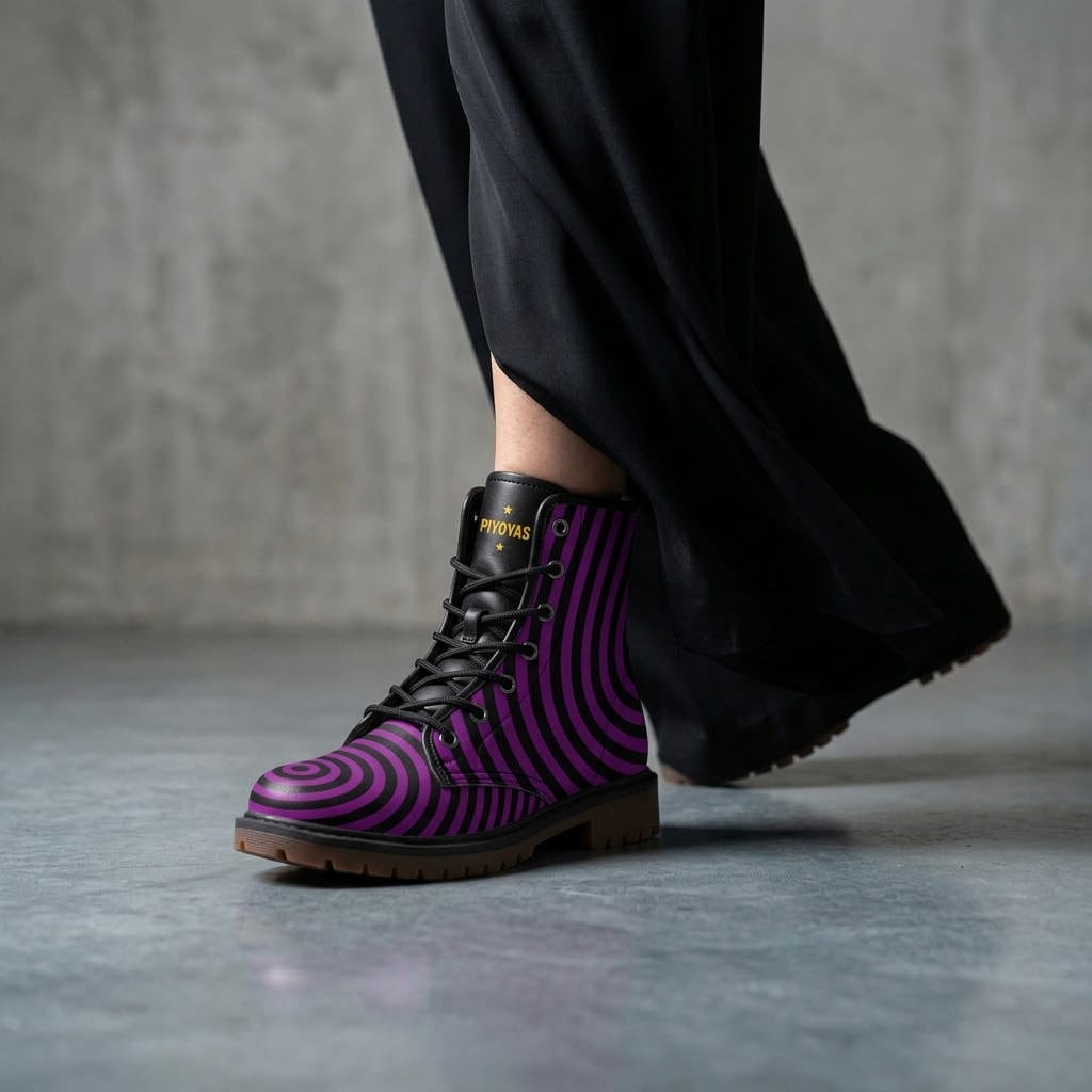 New Epicentrum Violet Botas Combat 2 New Epicentrum Violet Botas Combat - Imagen 2