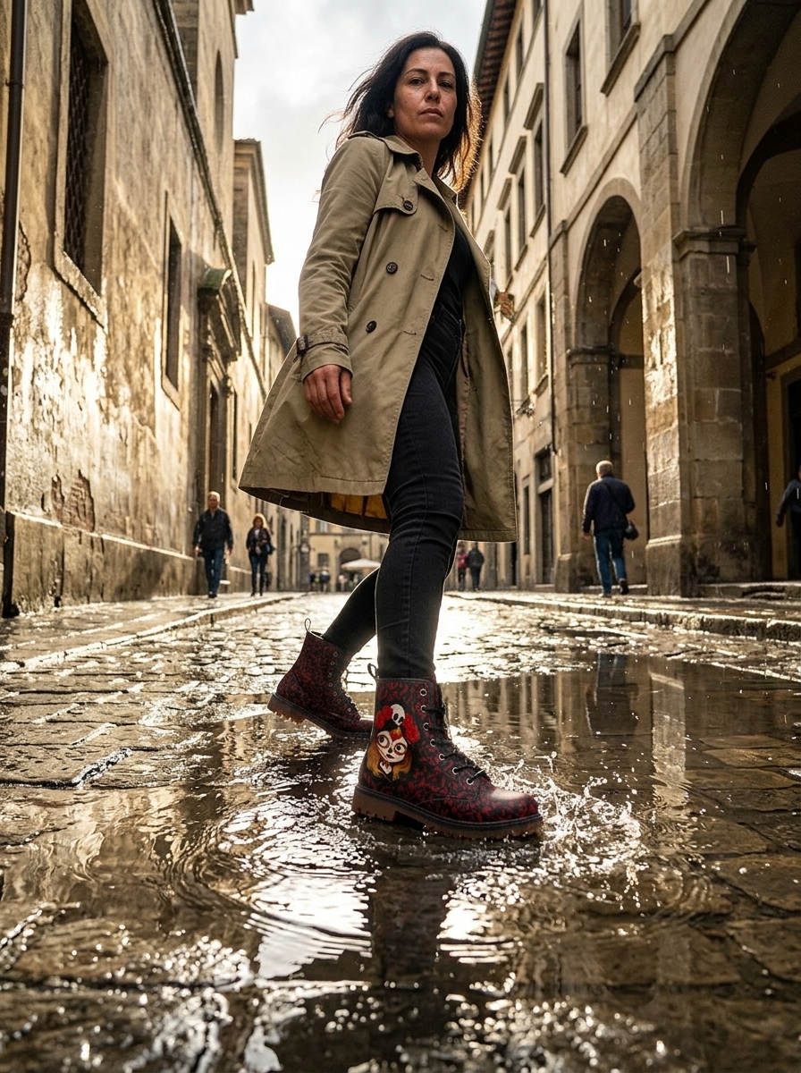 Catrina Botas Combat by @sandraesepe 4 Catrina Botas Combat by @sandraesepe - Imagen 4