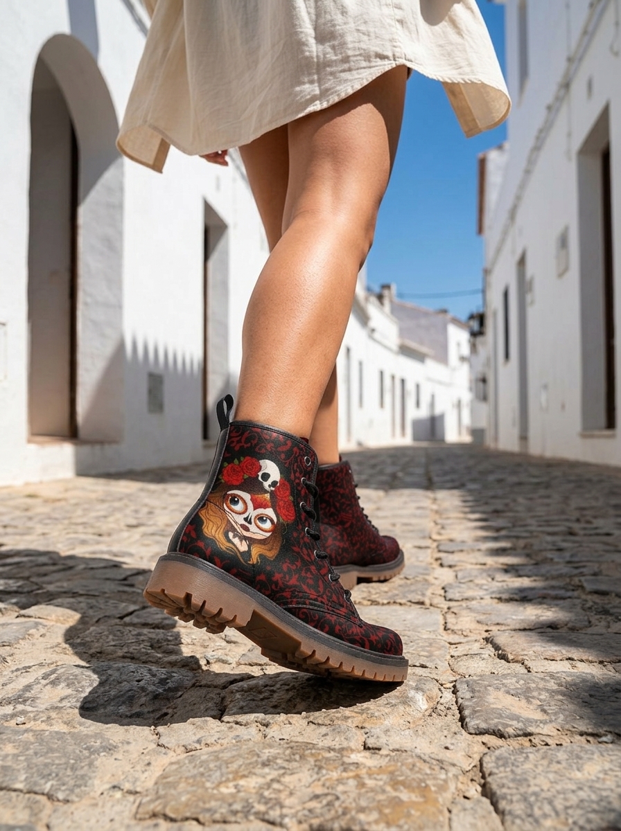 Catrina Botas Combat by @sandraesepe 2 Catrina Botas Combat by @sandraesepe - Imagen 2