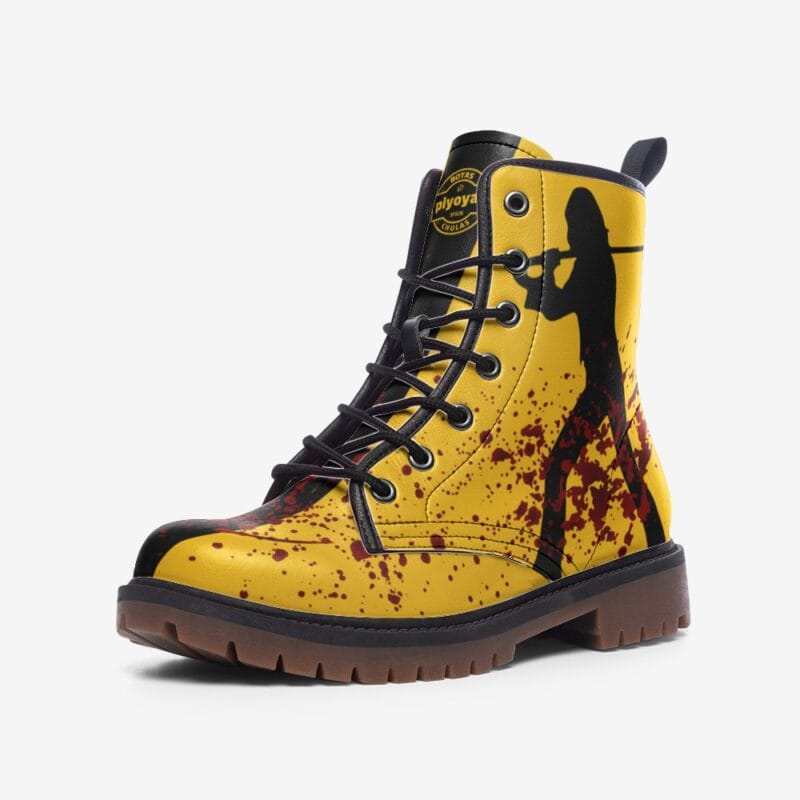 Beatrix Kiddo Botas Combat: Actitud Letal