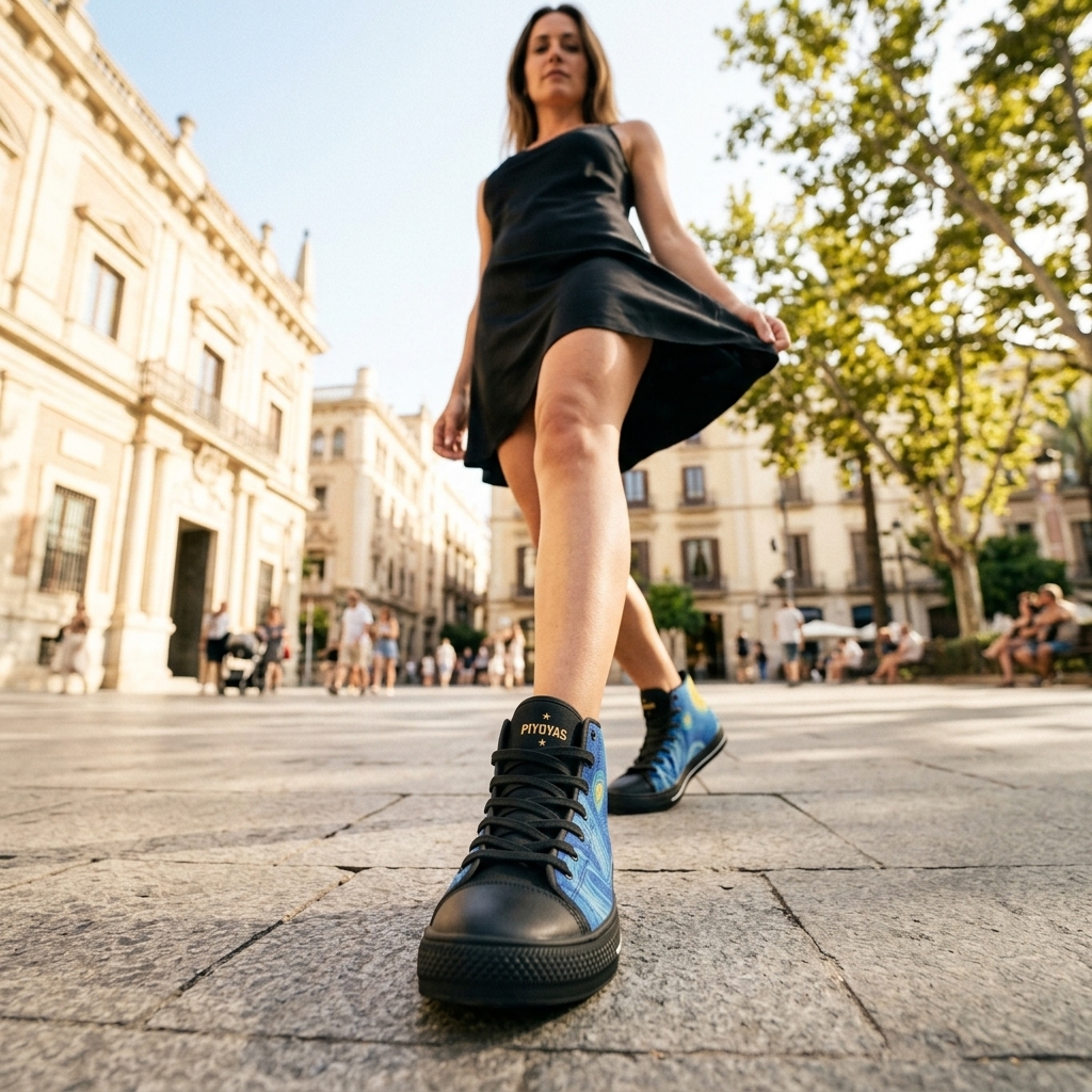 New Vincent Van High Tops de Lona 6 New Vincent Van High Tops de Lona - Imagen 6