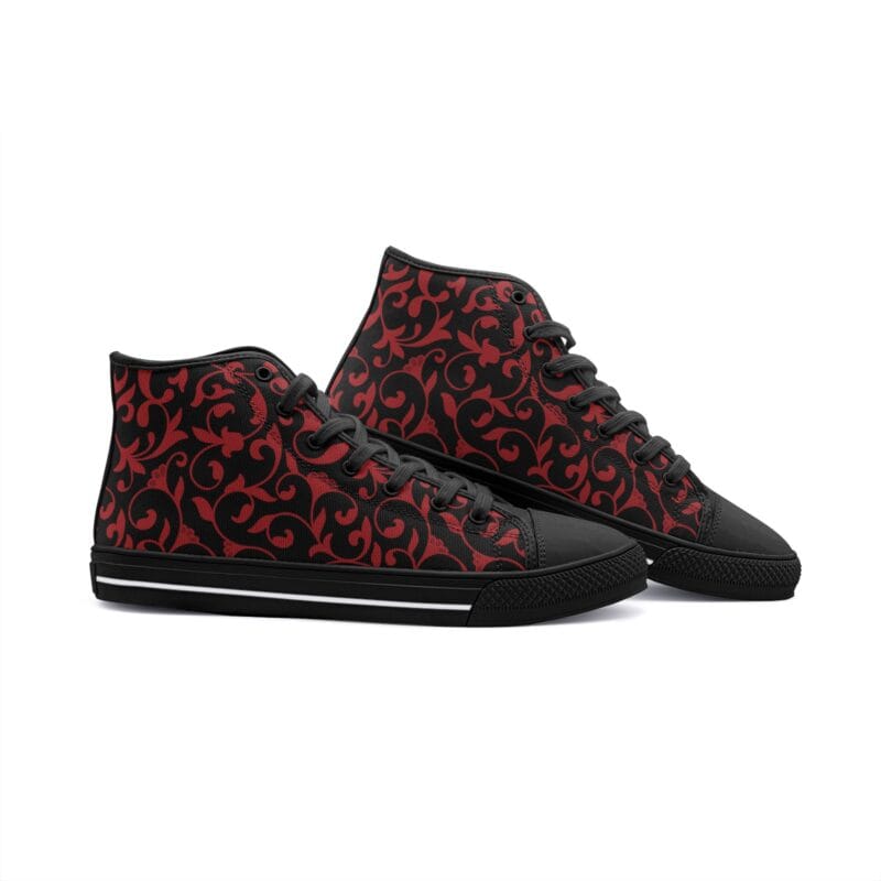 zapatillas high top Piyoyas Can-Can Zapatillas High Tops de Lona estilo alternativo