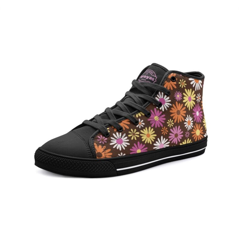 Flower Power 1 High Tops de Lona: Rebeldía y Naturaleza en Cada Paso