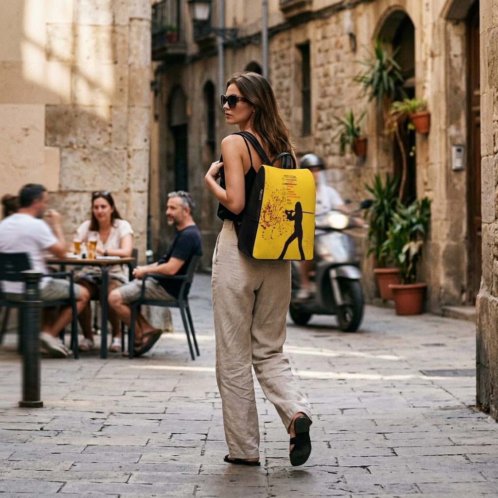 Mochila Beatrix Kiddo – Antirrobo e Impermeable 5 Mochila Beatrix Kiddo – Antirrobo e Impermeable - Imagen 5