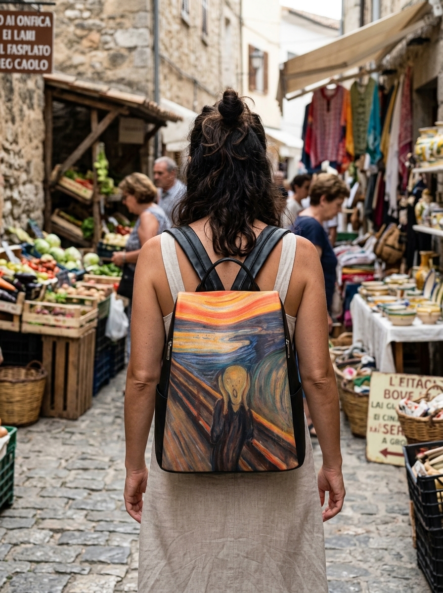 Mochila El Grito – Antirrobo e Impermeable 2 Mochila El Grito – Antirrobo e Impermeable - Imagen 2