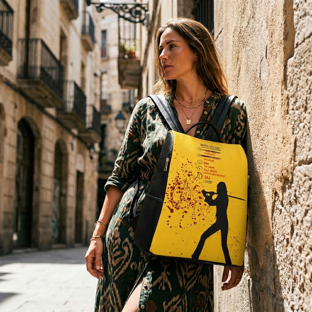 Mochila Beatrix Kiddo – Antirrobo e Impermeable 4 Mochila Beatrix Kiddo – Antirrobo e Impermeable - Imagen 4
