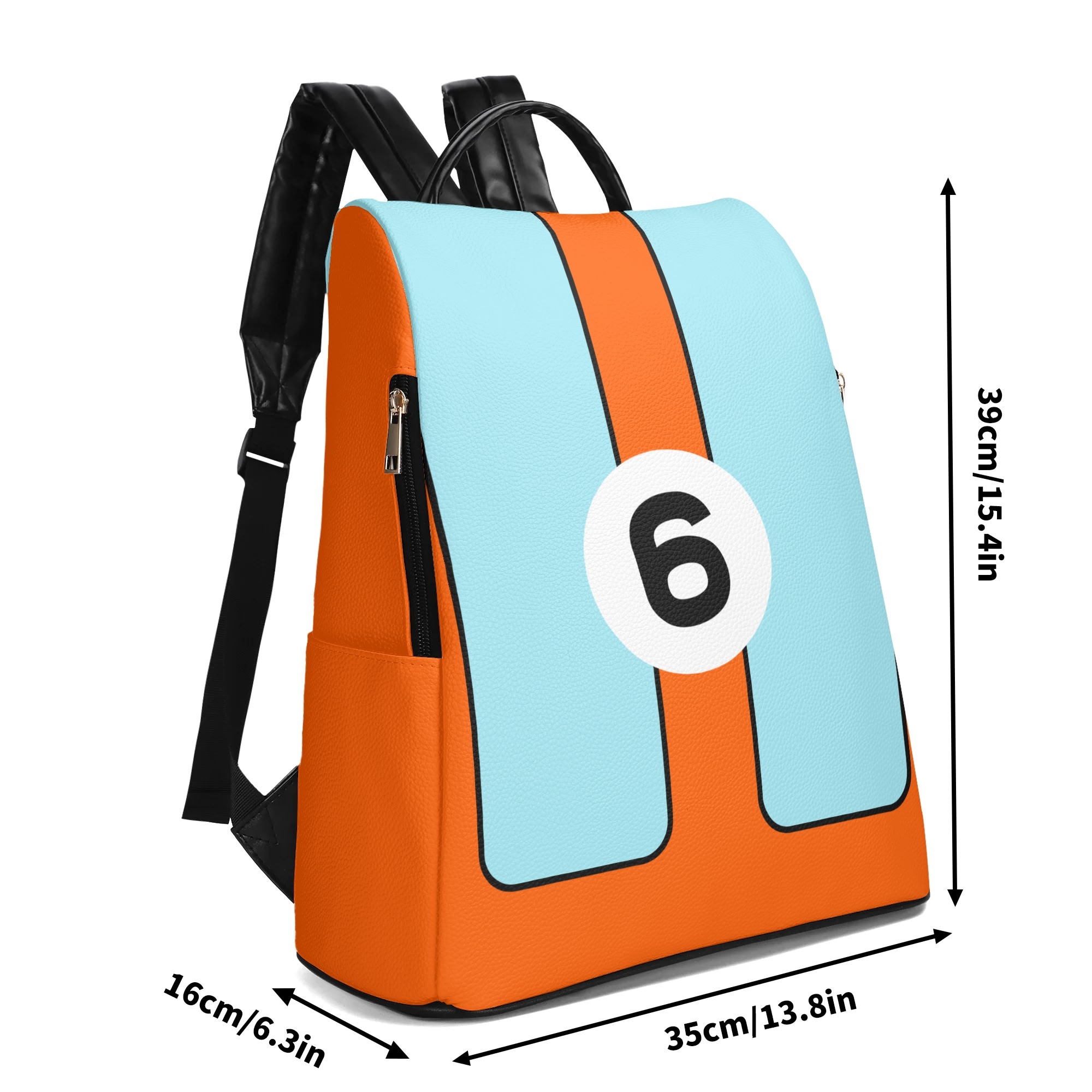 Mochila Le Mans 68 – Antirrobo e Impermeable 8 Mochila Le Mans 68 – Antirrobo e Impermeable - Imagen 8