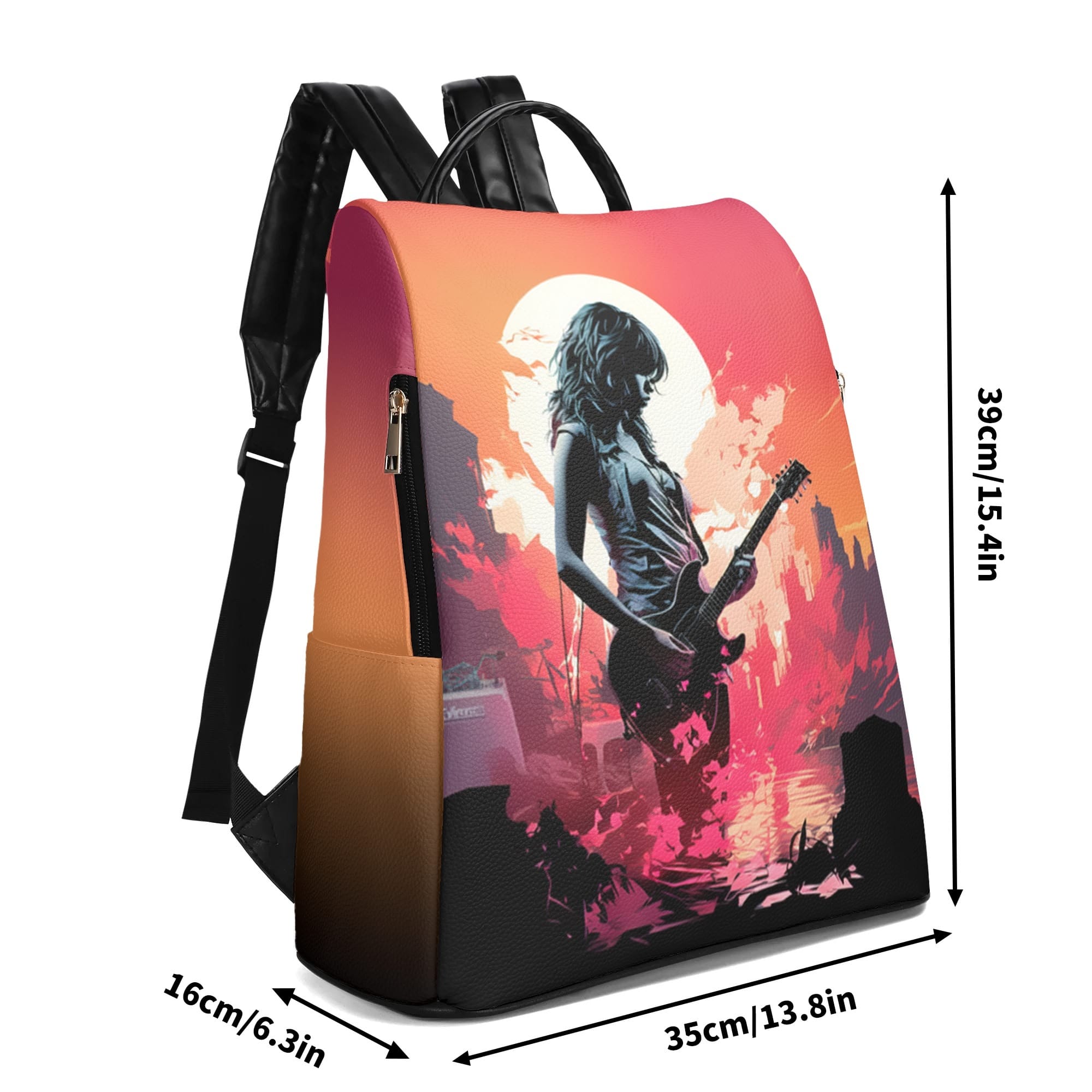 La Chica del Sol Rojo - Mochila Antirrobo e impermeable 8 La Chica del Sol Rojo - Mochila Antirrobo e impermeable - Imagen 8