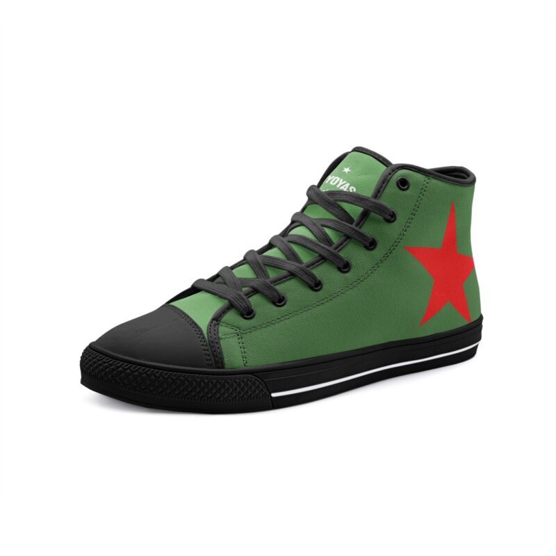 Green Guerrilla High Tops de Lona