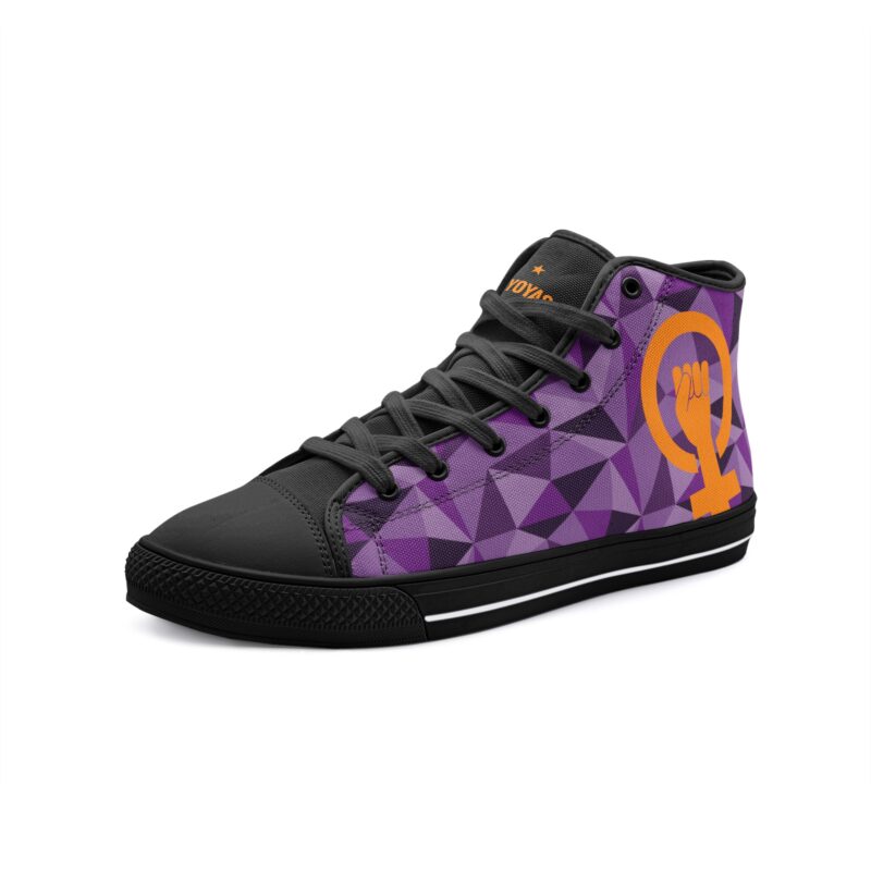 Purple Uprising High Tops de Lona