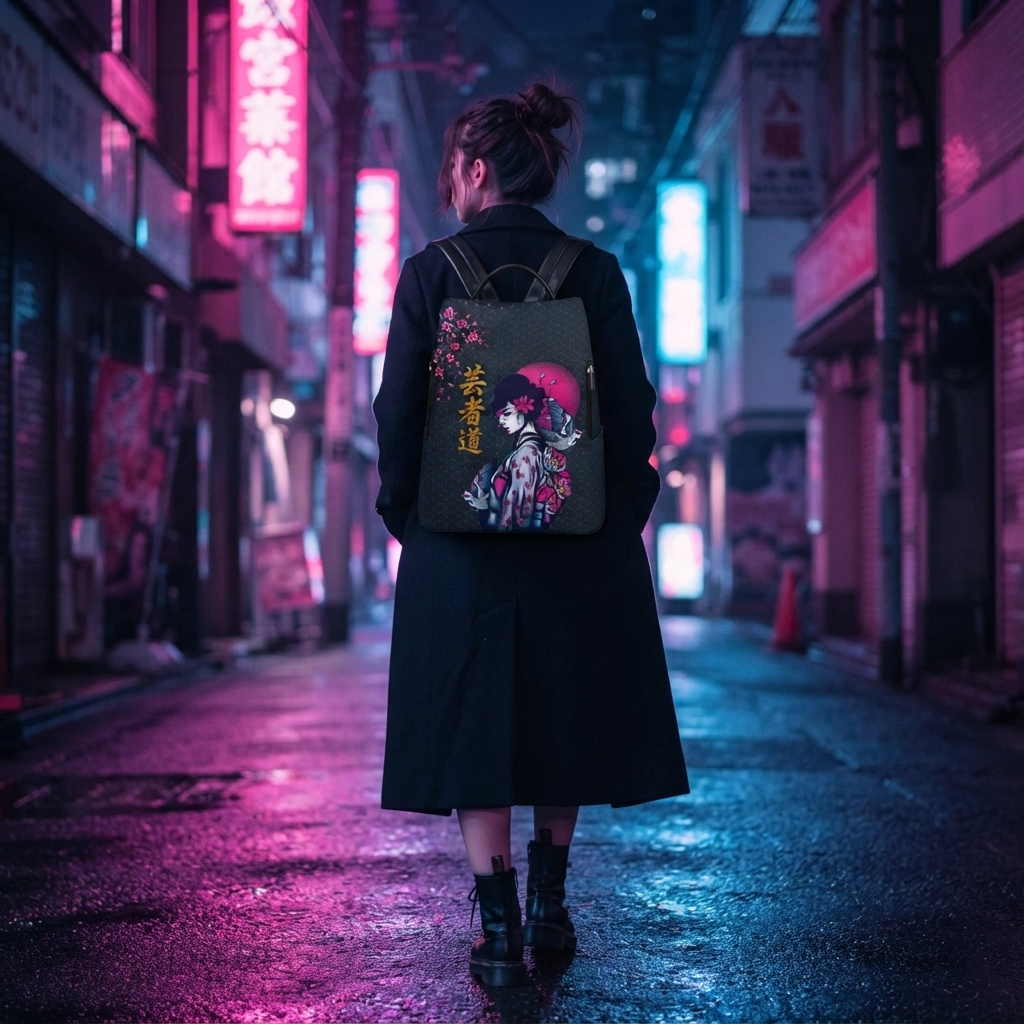 Geisha-Do Mochila Antirrobo e Impermeable 5 Geisha-Do Mochila Antirrobo e Impermeable - Imagen 5